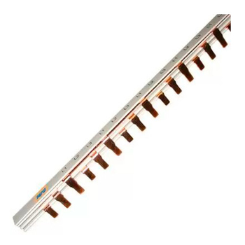 Шина соединительная PIN 3-фазная 63А (1м) Энергия, 5 шт - Электрика, НВА - Щитки и аксессуары для монтажа - Шины нулевые - . Магазин оборудования для автономного и резервного электропитания Ekosolar.ru в Ессентуках