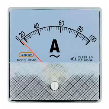 Амперметр SE-80 100А/5А Энергия (без поверки) - . Магазин оборудования для автономного и резервного электропитания Ekosolar.ru в Ессентуках