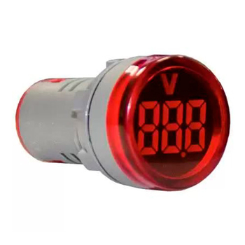 Индикатор значения напряжения AD22-RV красный Энергия - Электрика, НВА - Устройства управления и сигнализации - Сигнальная аппаратура - . Магазин оборудования для автономного и резервного электропитания Ekosolar.ru в Ессентуках