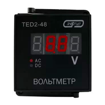 Bольтметр цифровой TED2-48 АС 0-300V Энергия - . Магазин оборудования для автономного и резервного электропитания Ekosolar.ru в Ессентуках