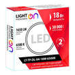Светильник LightPhenomenON Downlight LT-TP-DL-04-18W-6500K накладной круглый Ф170 LED - Светильники - Светильники DOWNLIGHT - . Магазин оборудования для автономного и резервного электропитания Ekosolar.ru в Ессентуках